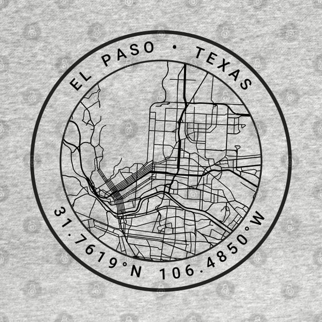 El Paso Map by Ryan-Cox